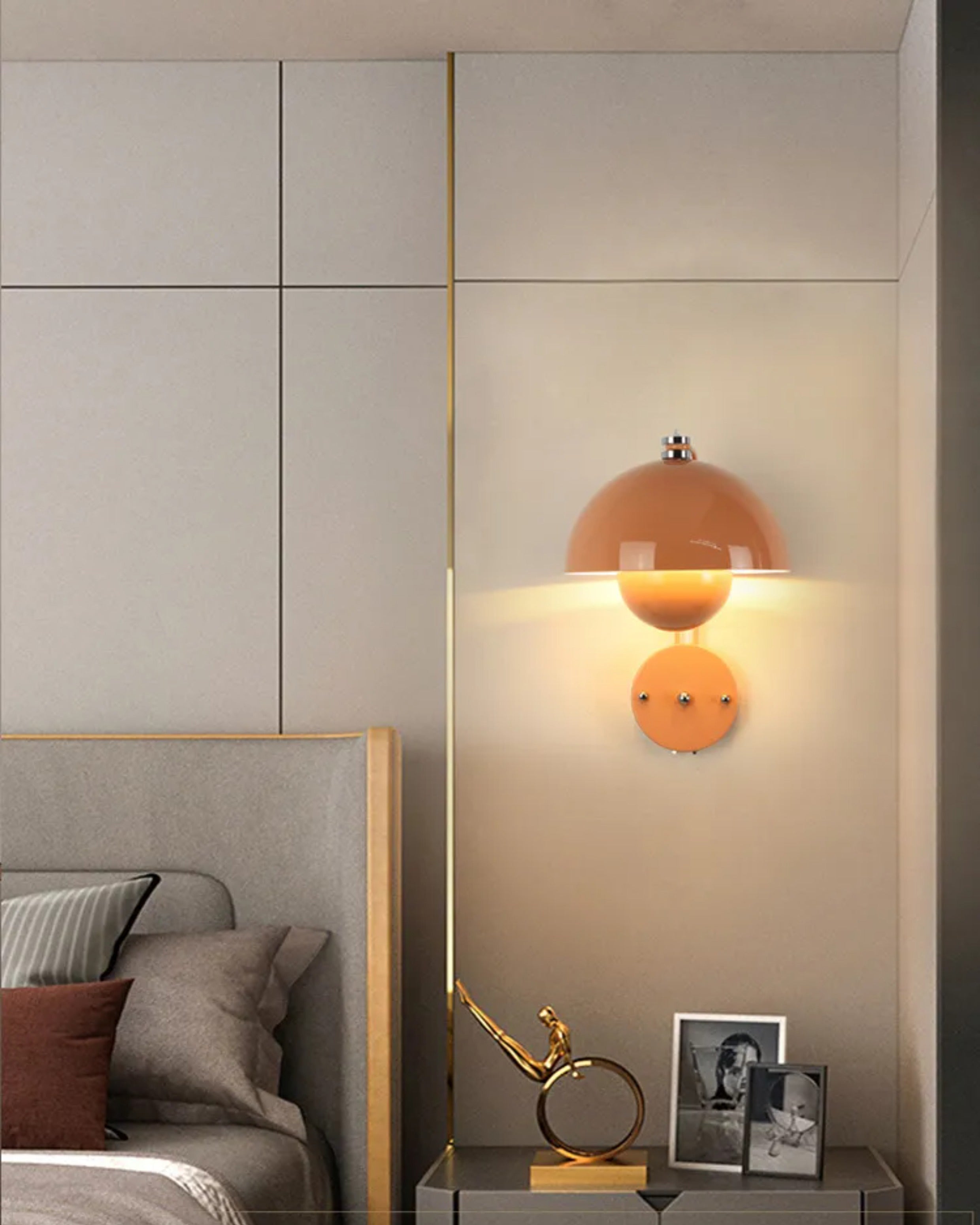 WOMO Colorful Dome Wall Sconce-WM6130