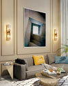 WOMO Crystal Prism Hurricane Double Wall Sconce-WM6132 thumbnail