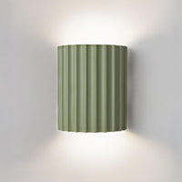 WOMO Half Cylinder Fluted Wall Sconce-WM6137