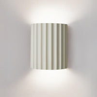 WOMO Half Cylinder Fluted Wall Sconce-WM6137