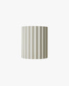 WOMO Half Cylinder Fluted Wall Sconce-WM6137 thumbnail