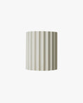 WOMO Half Cylinder Fluted Wall Sconce-WM6137
