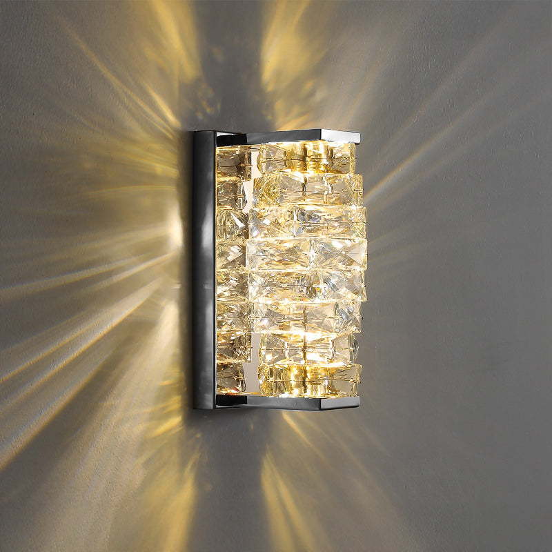 WOMO Luxury Crystal Wall Sconce-WM6138