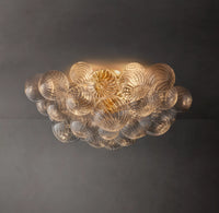 WOMO Glass bubble Flush Mount Ceiling Light- Talia