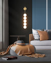 WOMO White Glass Globe Tall Wall Sconce-WM6141 thumbnail