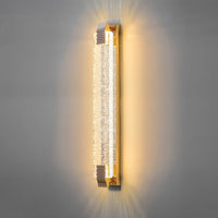 WOMO Bubble Crystal Long Wall Sconce-WM6142