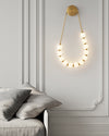WOMO Pearl Necklace Elegent Wall Sconce-WM6145 thumbnail