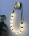 WOMO Pearl Necklace Elegent Wall Sconce-WM6145 thumbnail