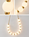 WOMO Pearl Necklace Elegent Wall Sconce-WM6145 thumbnail