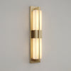 WOMO Art Deco Alabaster Rectangular Wall Sconce-WM6148 thumbnail