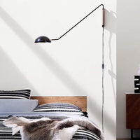 WOMO Dome Swing Arm Wall Sconce-WM6147