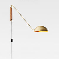 WOMO Dome Swing Arm Wall Sconce-WM6147