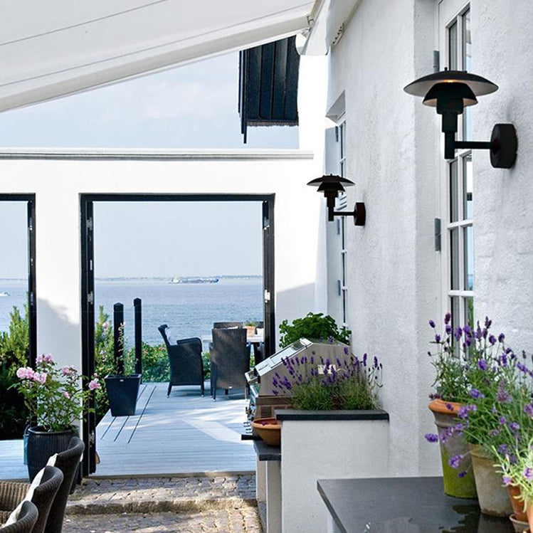 WOMO Black Danish Designer Wall Sconce-WM6149