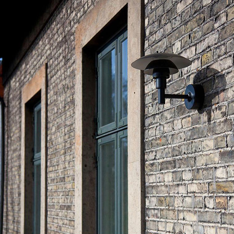 WOMO Black Danish Designer Wall Sconce-WM6149