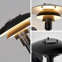 WOMO Black Danish Designer Wall Sconce-WM6149