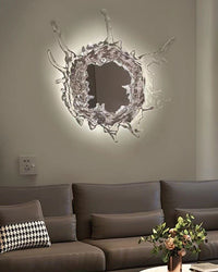 WOMO Art Wall Mirror with Light-WM6152