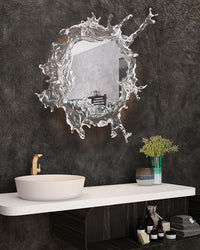 WOMO Art Wall Mirror with Light-WM6152