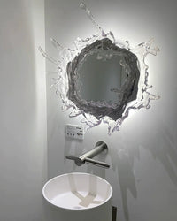 WOMO Art Wall Mirror with Light-WM6152