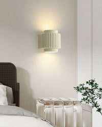 WOMO Fluted Cylinder Wall Sconce-WM6153