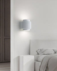 WOMO Fluted Cylinder Wall Sconce-WM6153