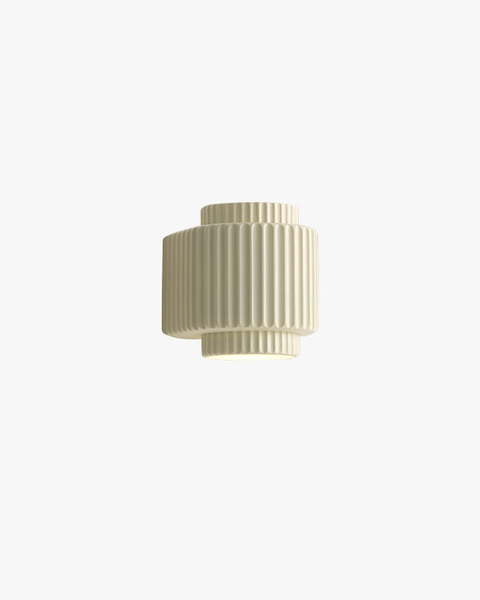 WOMO Fluted Cylinder Wall Sconce-WM6153