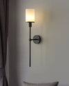 WOMO Alabaster Pillar Candle Wall Sconce-WM6154 thumbnail