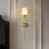 WOMO Alabaster Pillar Candle Wall Sconce-WM6154 thumbnail