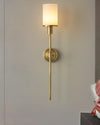 WOMO Alabaster Pillar Candle Wall Sconce-WM6154 thumbnail