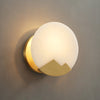 WOMO Art Deco Disc Alabaster Wall Sconce-WM6156 thumbnail