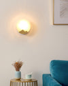 WOMO Art Deco Disc Alabaster Wall Sconce-WM6156 thumbnail