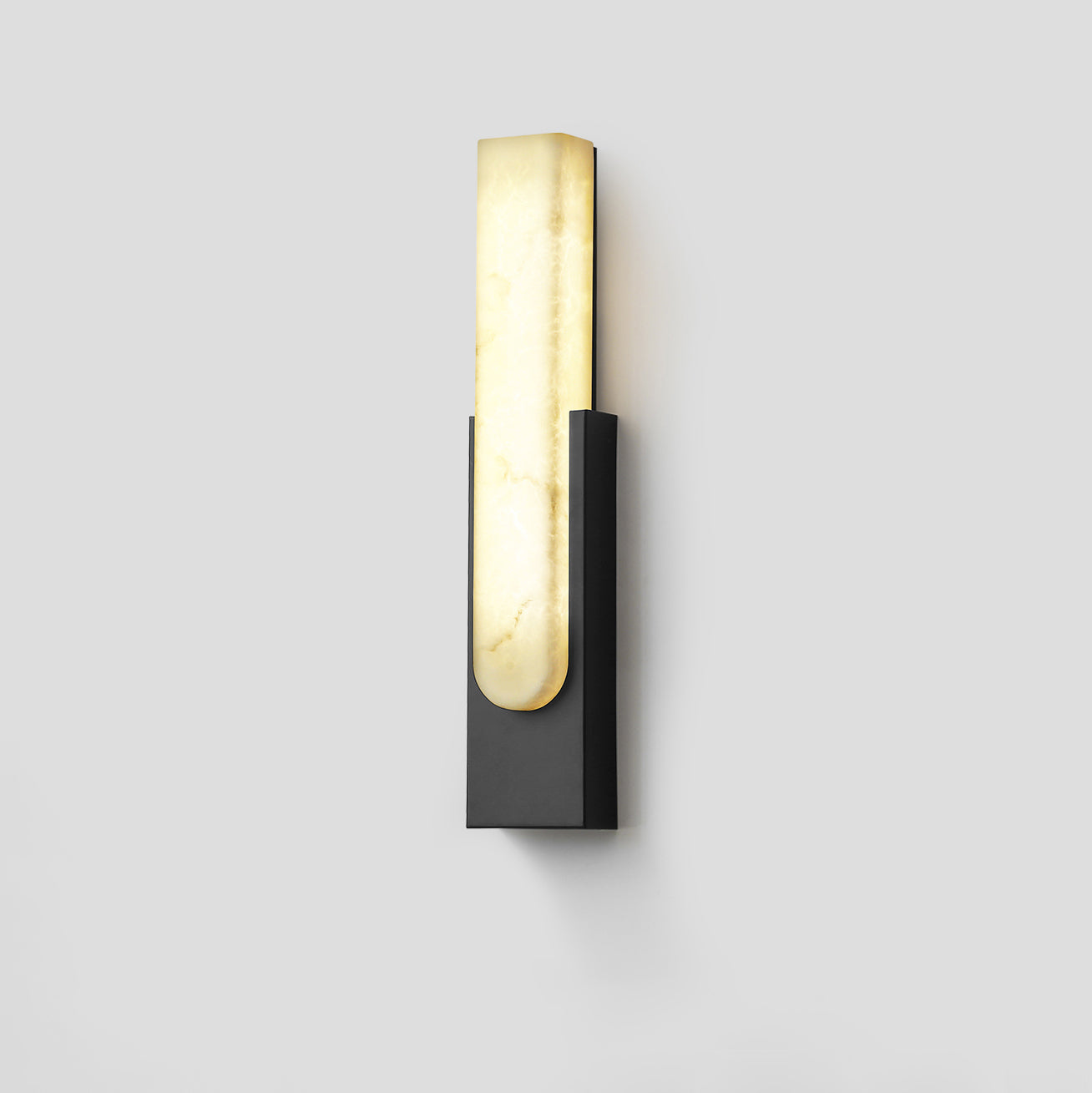 WOMO Rectangular Alabaster Wall Sconce -WM6160