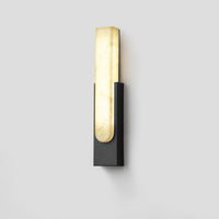 WOMO Rectangular Alabaster Wall Sconce -WM6160