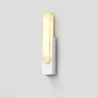 WOMO Rectangular Alabaster Wall Sconce -WM6160