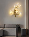 WOMO Ceramic Ginkgo Vine Wall Sconce -WM6161 thumbnail