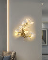 WOMO Ceramic Ginkgo Vine Wall Sconce -WM6161 thumbnail