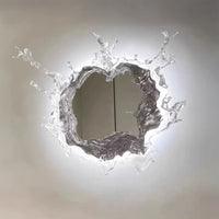WOMO Art Wall Mirror with Light-WM6152
