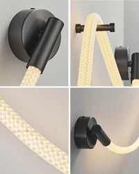 WOMO Rope LED Wall Sconce - WM6162