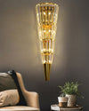 WOMO Cone Crystal Wall Sconce -WM6163 thumbnail