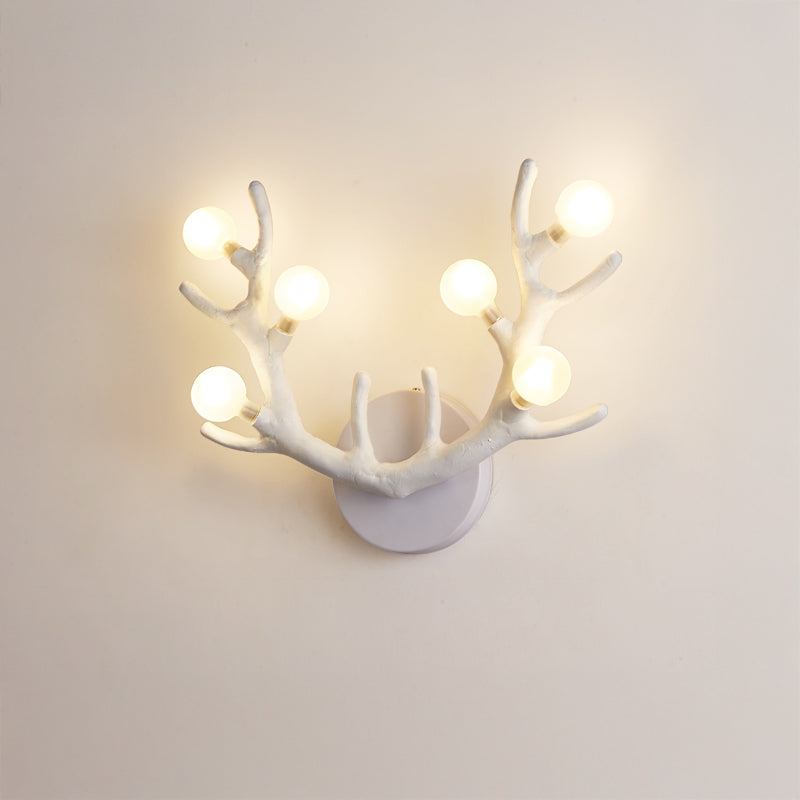 WOMO Antler Globe Wall Sconce -WM6165