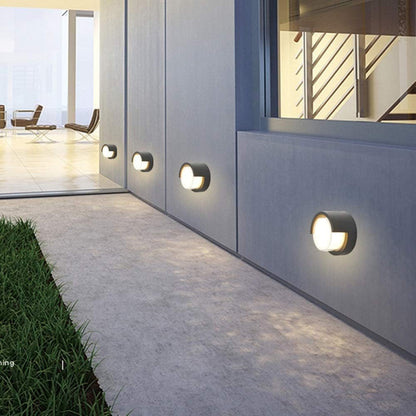 WOMO Round Outdoor Wall Light-WM9144