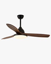 WOMO 3 Wood Blade Ceiling Fan Lamp - WM5242