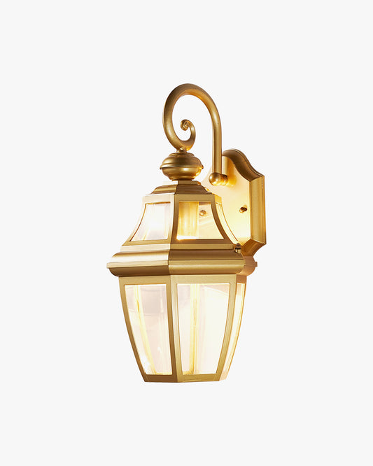 WOMO Colonical Gold Outdoor Sconce-WM9199