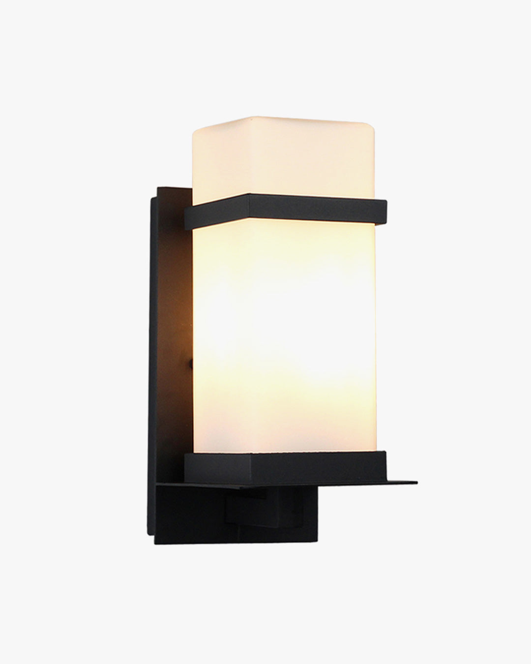 WOMO Frosted Glass Outdoor Wall Sconce-WM9202