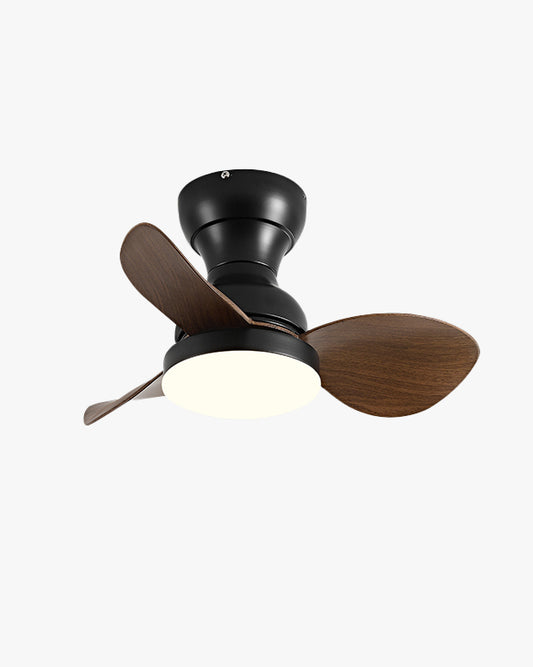 WOMO 22 Inch Small Low Profile Ceiling Fan Lamp - WM5229