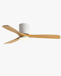 WOMO Modern Low Profile Ceiling Fan Lamp-WM5215