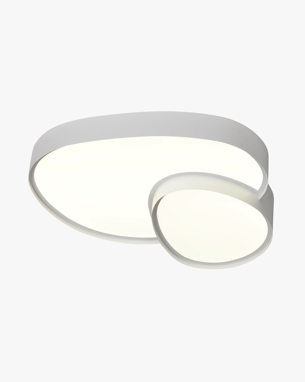 WOMO Modern Low Profile Flush Mount Ceiling Light-WM1010