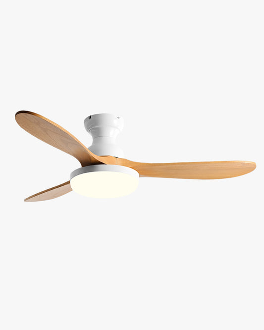 WOMO 3 Blade Low Profile Ceiling Fan Lamp - WM5230