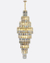WOMO Tiered Tapers Crystal Chandelier-WM2382 thumbnail