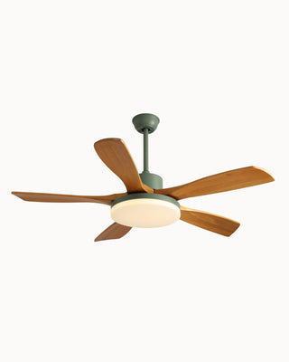 WOMO Scandi Reversible Ceiling Fan With Dimmable Light By Remote-WM5002