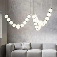 WOMO Arc Pearl Chandelier-WM2811